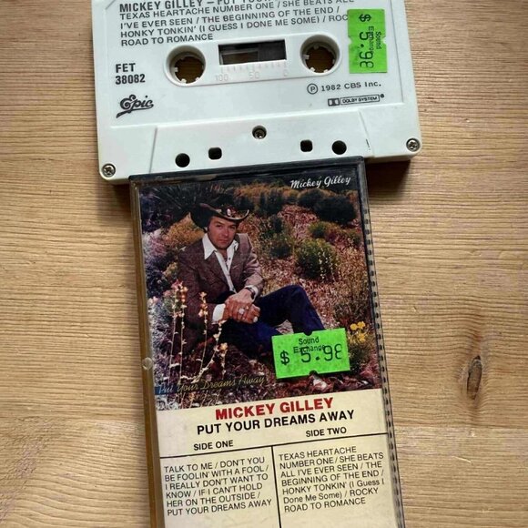 Mickey Gilley – Put Your Dreams Away Vintage Cassette Tape VG+ C35 - Picture 1 of 2